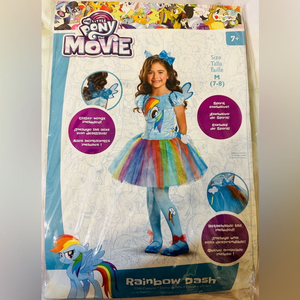 My Little Pony Rainbow Dash Costume - 7/8